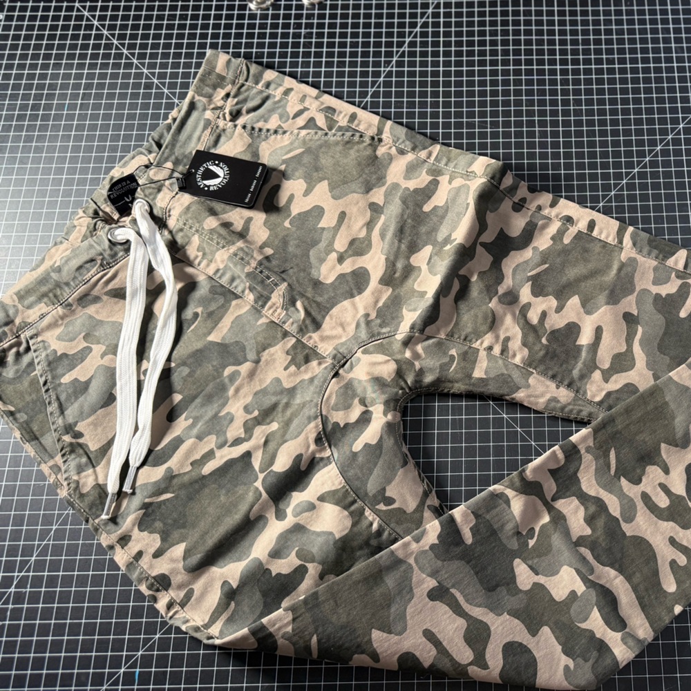 ASRV Camouflage Joggers, New.